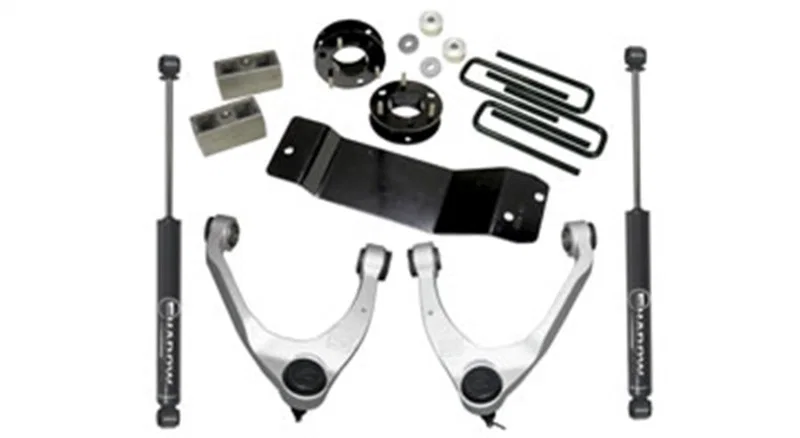 Superlift 3600PR, 15-20 GMC Suburban/Chevy Tahoe & Yukon 4WD 2-3.5in. Lift Upper Control Arms (Pair) - Front