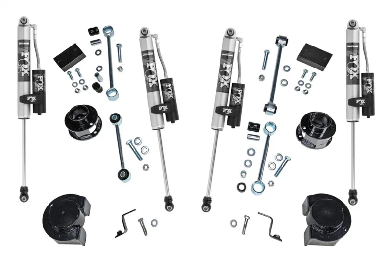Superlift K187FX, 18-22 Jeep Wrangler JL (NO Mojave) 4WD 2.5in Coil Spacer Lift Kit w/Fox 2.0 Res Shocks