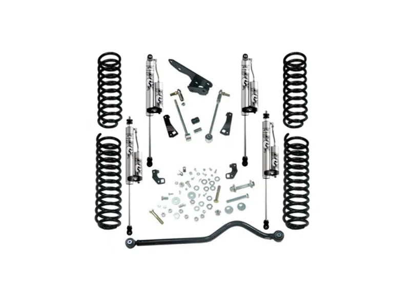 Superlift K941FX, 07-18 Jeep Wrangler JK Unlimited 4in Standard Lift Kit w/ Fox 2.0 RESI Shocks