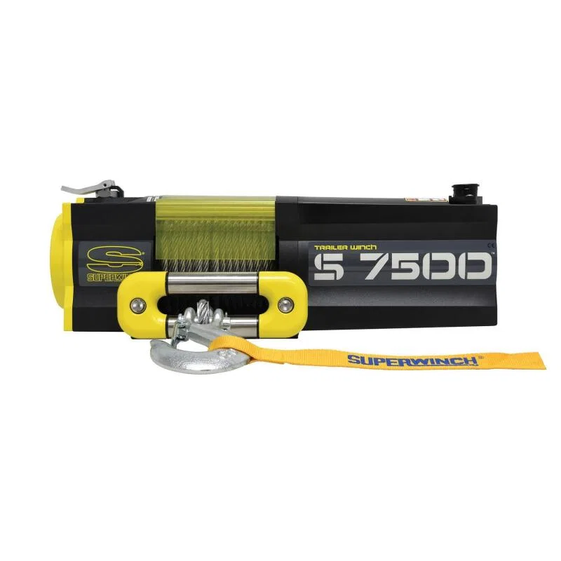 Superwinch 1475200, 7500 LBS 12V DC 5/16in x 54ft Steel Rope S7500 Winch