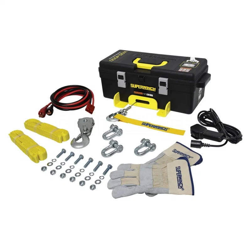 Superwinch 1140222, 4000 LBS 12V DC 3/16in x 50ft Steel Rope Winch2Go Steel Rope