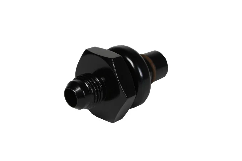 Aeromotive 15124, 1/2in Male Spring Lock / AN-06 Feed Line Adapter (Ford)