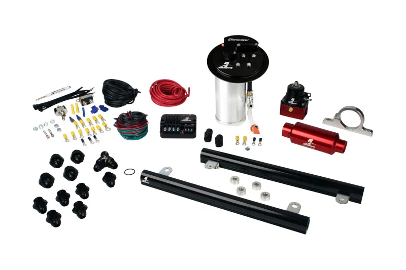Aeromotive 17347, 10-13 Ford Mustang GT 5.4L Stealth Eliminator Fuel System (18695/14141/16306)