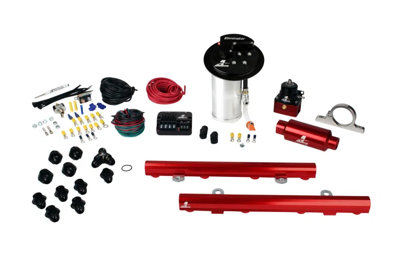 Aeromotive 17349, 10-13 Ford Mustang GT 5.0L Stealth Eliminator Fuel System (18695/14130/16306)