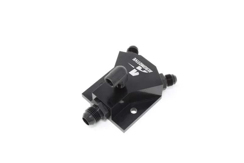 Aeromotive 65607, VaporWorx Y-Block Kit - (2) AN-06 ORB (1) AN-08 ORB (1) 1/8in NPT