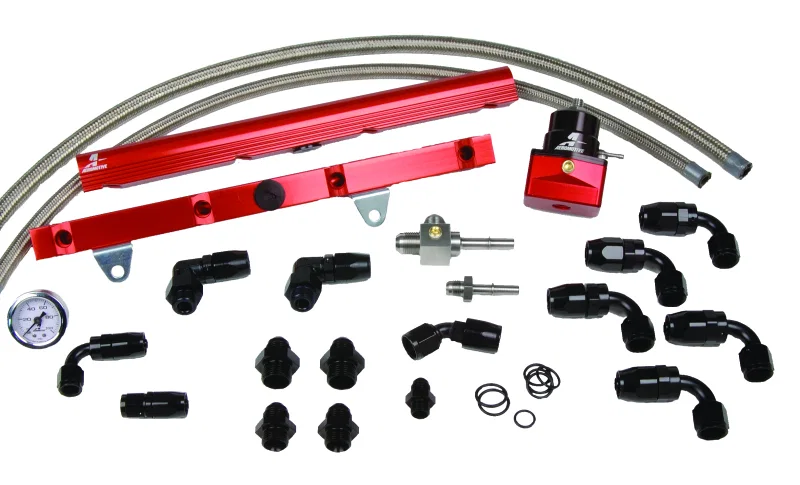 Aeromotive 14129, C5 Corvette Fuel Pressure Regulator and Rail Kit