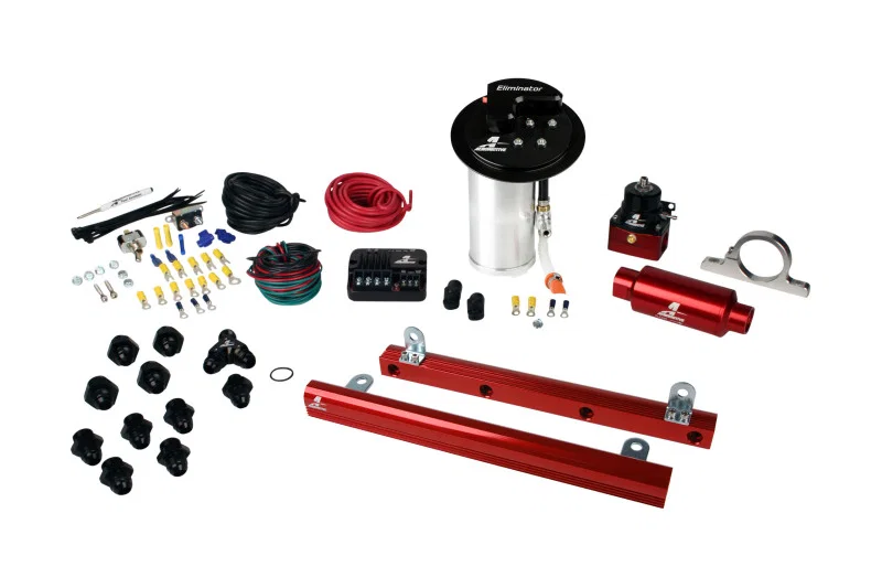 Aeromotive 17345, 10-13 Ford Mustang GT 5.4L Stealth Eliminator Fuel System (18695/14144/16306)