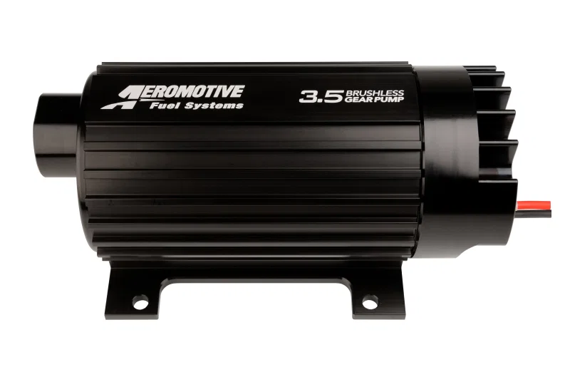Aeromotive 11185, 3.5 Brushless Spur Gear External Fuel Pump - In-Line - 3.5gpm