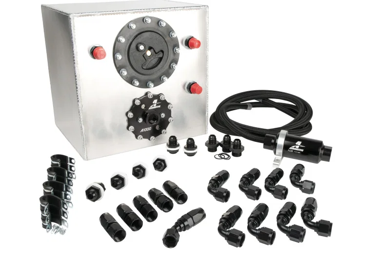 Aeromotive 17157, 2010 Ford Cobra Jet Back Half Fuel System