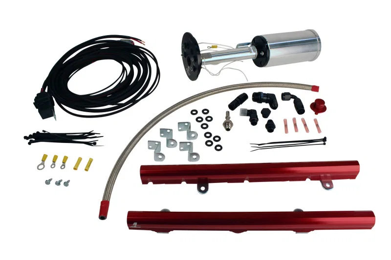 Aeromotive 17184, C6 Corvette Fuel System - Eliminator/LS3 Rails/Wire Kit/Fittings