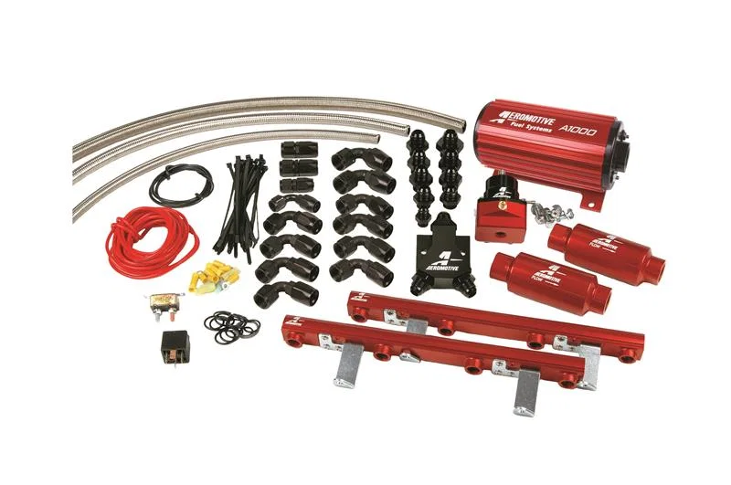 Aeromotive 17143, 96-98.5 Ford DOHC 4.6L Competition Fuel System (Includes A1000 Pump)