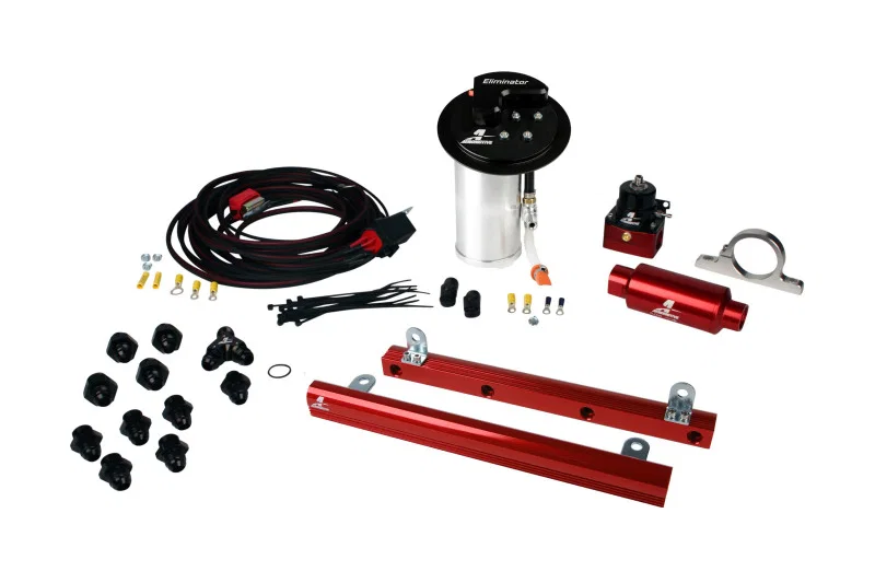 Aeromotive 17344, 10-13 Ford Mustang GT 5.4L Stealth Eliminator Fuel System (18695/14144/16307)