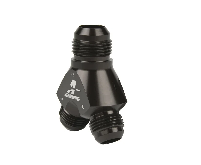 Aeromotive 15678, Y-Block - AN-12 - 2x AN-10