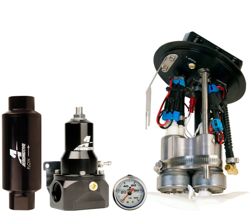 Aeromotive 17356, 11-17 Ford Mustang Drop In Kit (18037/15633/13134/12341) - Triple 450lph