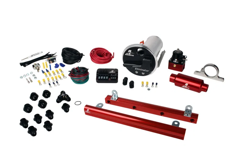 Aeromotive 17337, 07-12 Ford Mustang Shelby GT500 5.4L Stealth Eliminator Fuel System (18683/14144/16306)