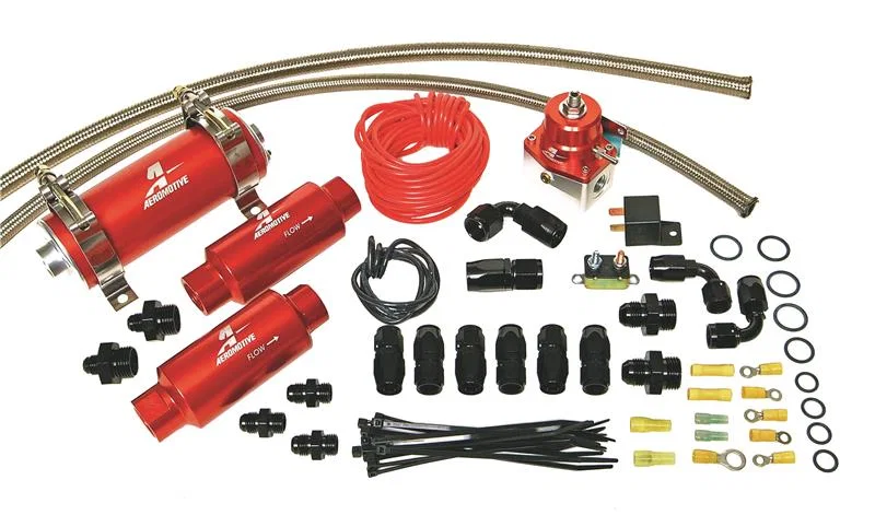 Aeromotive 17136, 700 HP EFI Fuel System (Incl. 11106 Pump/13109 regulator/Fittings/O-Rings)
