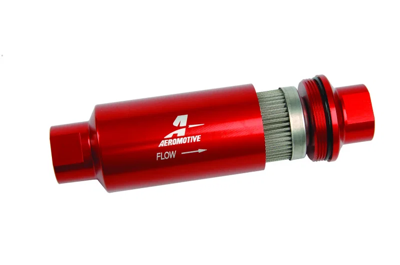 Aeromotive 12304, In-Line Filter - (AN-10) 100 Micron SS Element