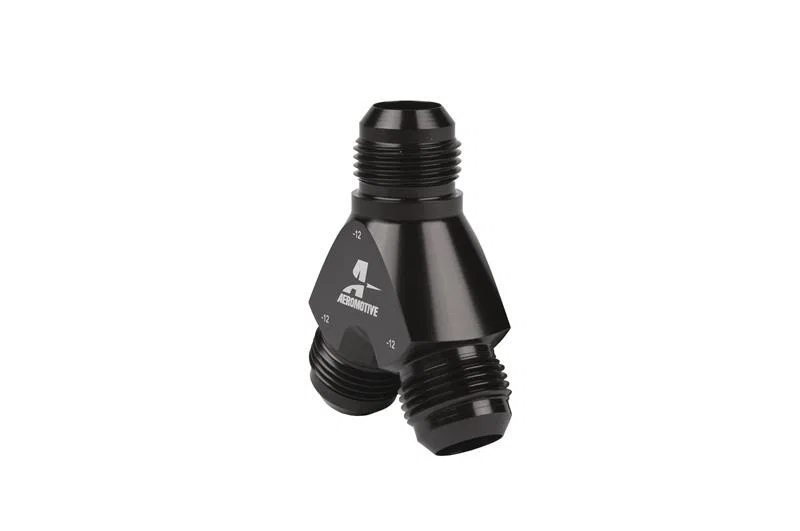 Aeromotive 15679, Y-Block - AN-12 - 2x AN-12
