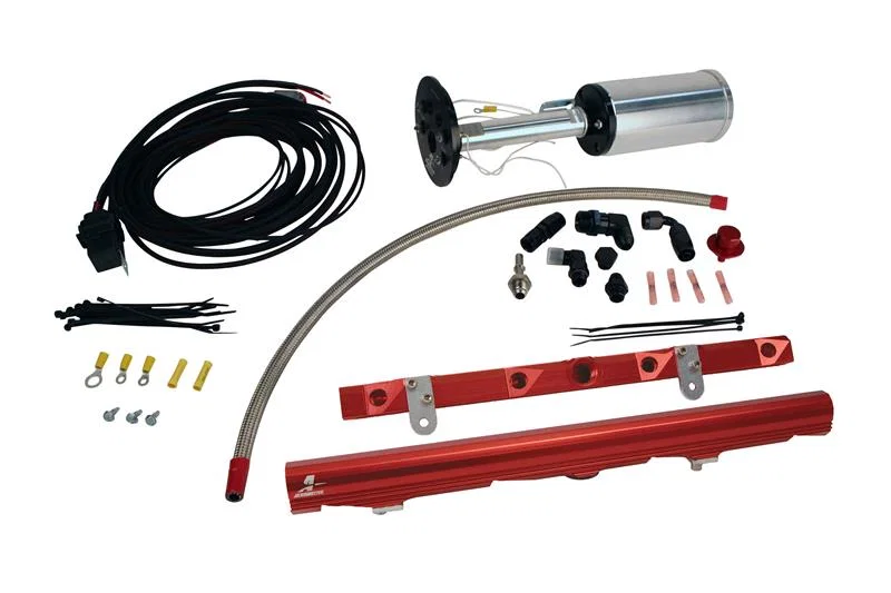 Aeromotive 17182, C6 Corvette Fuel System - Eliminator/LS2 Rails/Wire Kit/Fittings