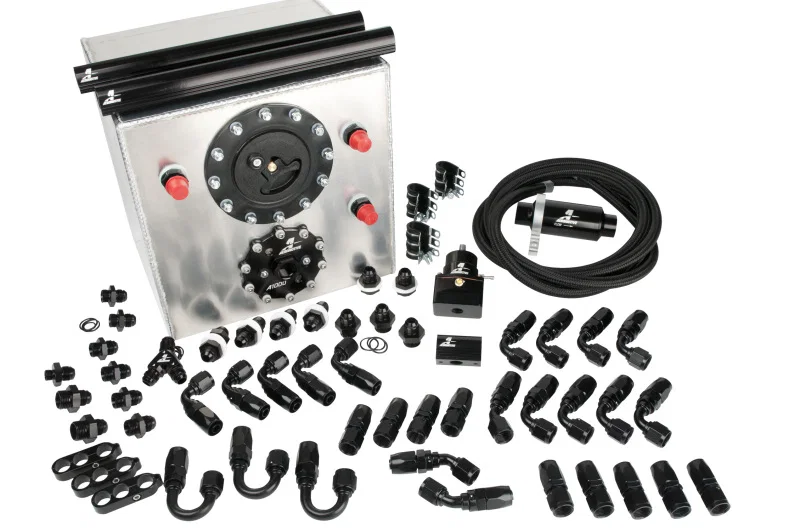 Aeromotive 17158, 2010 Ford Cobra Jet Complete Fuel System (17156 and 17157)