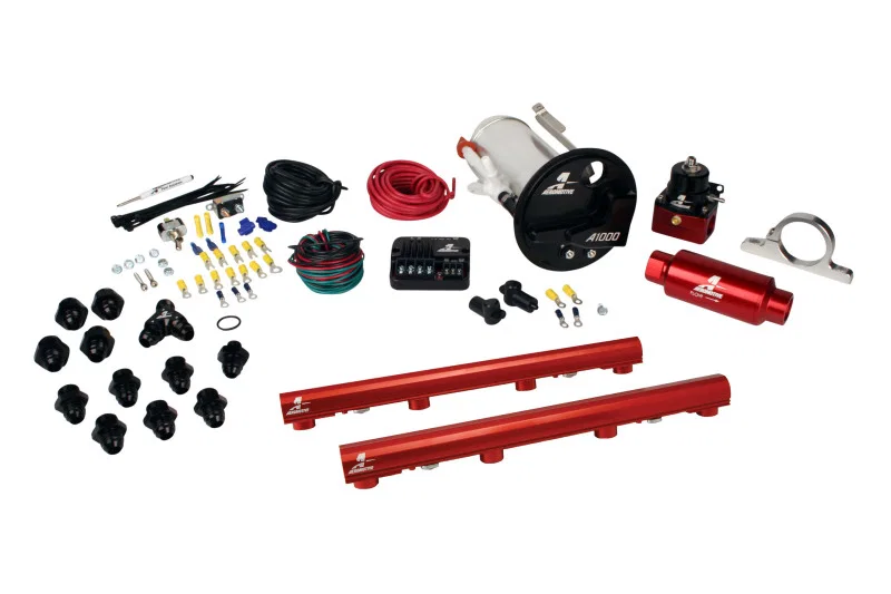 Aeromotive 17311, 07-12 Ford Mustang Shelby GT500 4.6L Stealth Fuel System (18682/14116/16306)
