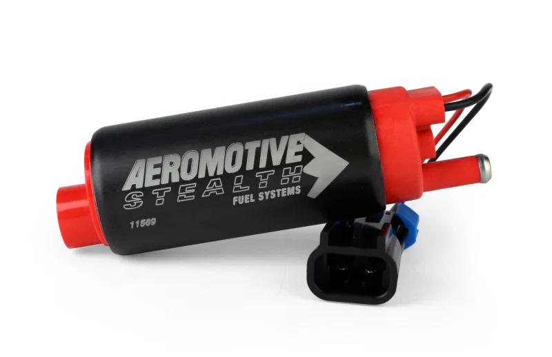 Aeromotive 11569, 340 Series Stealth In-Tank E85 Fuel Pump - Center Inlet - Offset (GM applications)