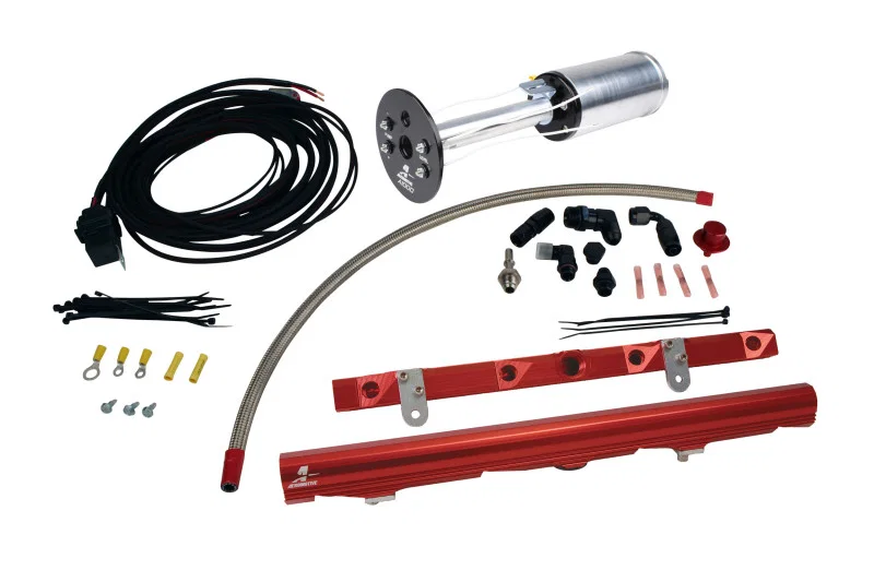 Aeromotive 17174, C6 Corvette Fuel System - A1000/LS2 Rails/Wire Kit/Fittings