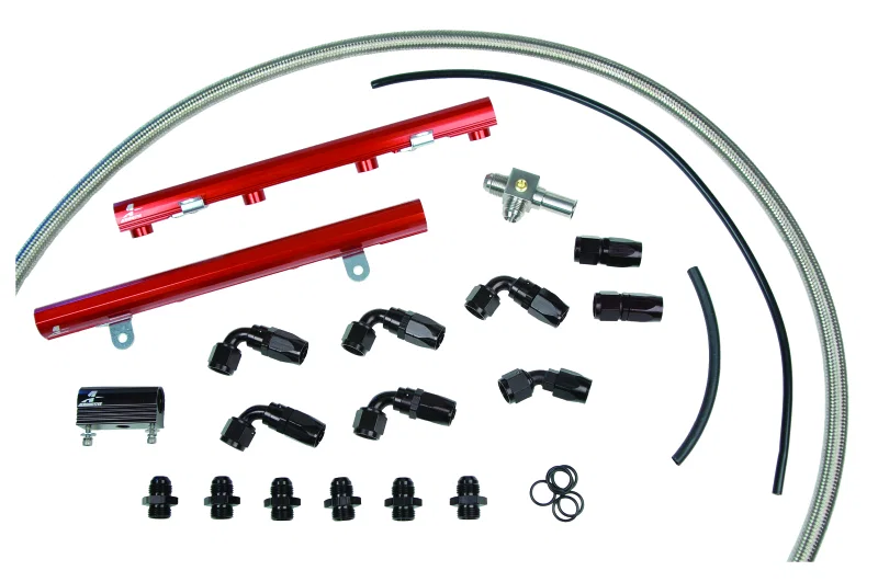 Aeromotive 14124, 05-06 Ford Mustang GT 4.6L 3 valve Fuel Rail System