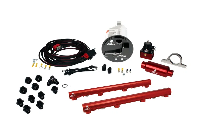 Aeromotive 17302, 05-09 Ford Mustang GT 4.6L Stealth Fuel System (18676/14116/16307)