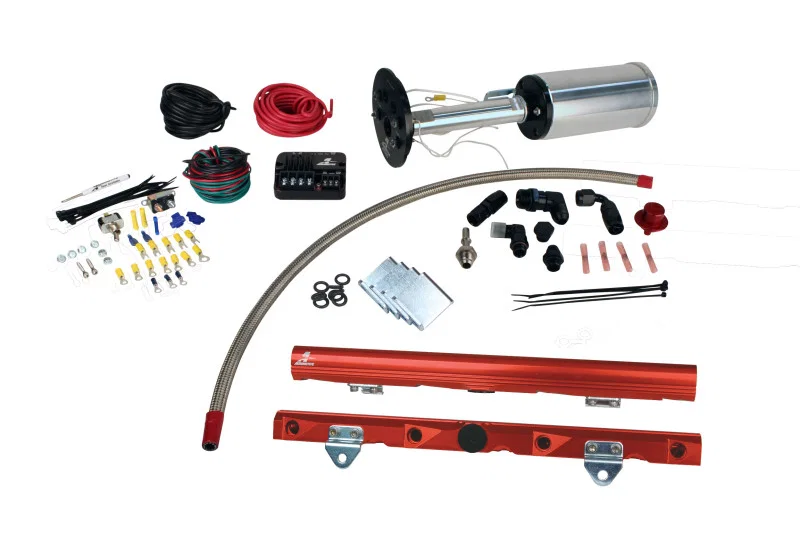Aeromotive 17187, C6 Corvette Fuel System - Eliminator/LS7 Rails/PSC/Fittings