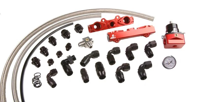 Aeromotive 14137, 04-06 2.5L Side Feed Injector Subaru STI Fuel Rail Kit