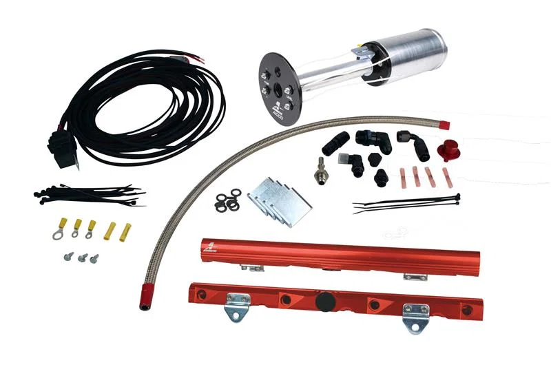 Aeromotive 17178, C6 Corvette Fuel System - A1000/LS7 Rails/Wire Kit/Fittings