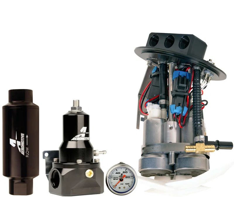 Aeromotive 17355, 11-17 Ford Mustang Drop In Kit (18038/15633/13134/12341) - Dual 450lph