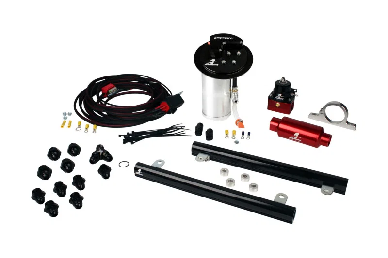 Aeromotive 17346, 10-13 Ford Mustang GT 5.4L Stealth Eliminator Fuel System (18695/14141/16307)