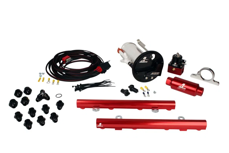 Aeromotive 17316, 07-12 Ford Mustang Shelby GT500 5.0L Stealth Fuel System (18682/14130/16307)