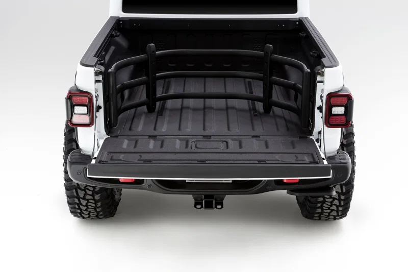 AMP Research 74833-01A, 20-22 Jeep Gladiator (Does Not Work w/Tonneau Cvrs) BedXtender HD Sport - Black