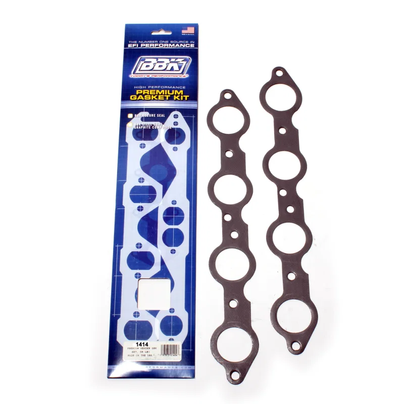 BBK 1414, 16-21 GM LT1 6.2L Exhaust Header Gasket Set for Chevrolet