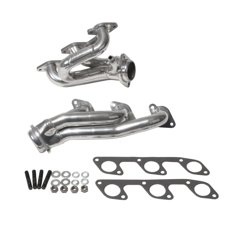 BBK 40100, 05-10 Mustang 4.0 V6 Shorty Tuned Length Exhaust Headers - 1-5/8 Silver Ceramic