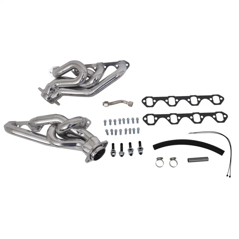 BBK 15290, 94-95 Mustang 5.0 Shorty Tuned Length Exhaust Headers - 1-5/8 Silver Ceramic