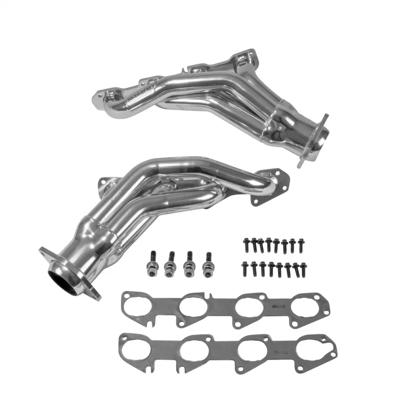 BBK 40130, 05-10 Dodge Hemi 6.1L Shorty Tuned Length Exhaust Headers - 1-7/8in Silver Ceramic