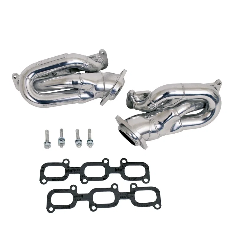 BBK 14420, 11-15 Ford Mustang 3.7L Shorty Tuned Length Headers - 1-5/8 Silver Ceramic (CARB EO 11-14 Only)