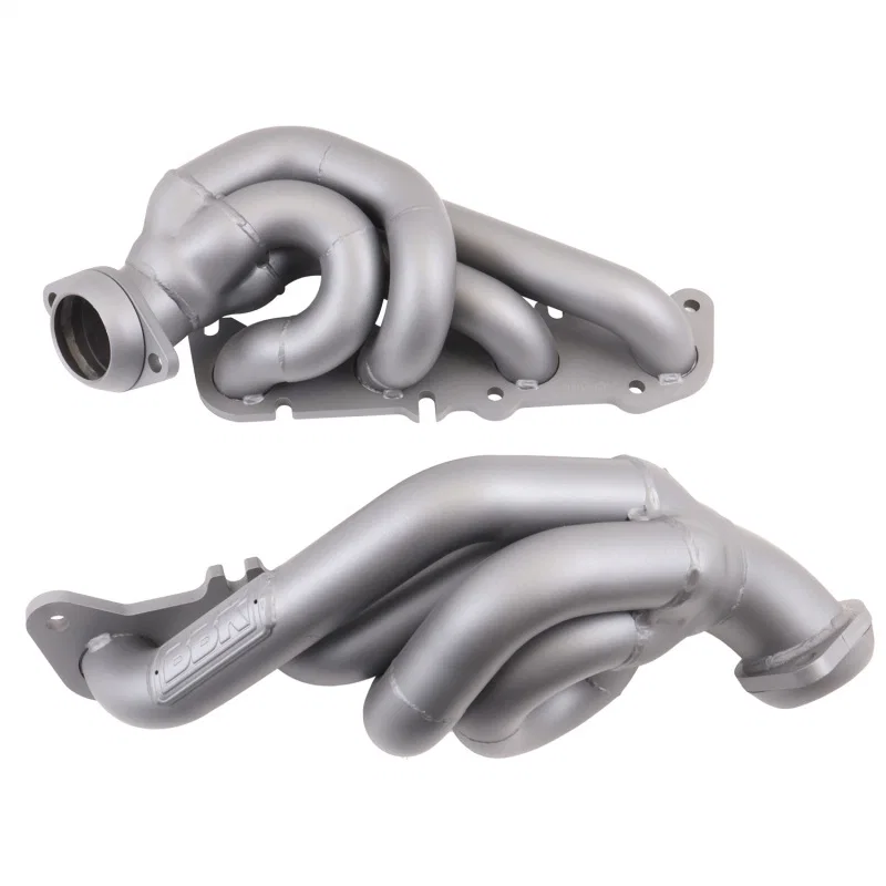 BBK 1943, 11-14 Ford F-150 Coyote 5.0 Shorty Tuned Length Exhaust Headers - 1-3/4in Titanium Ceramic