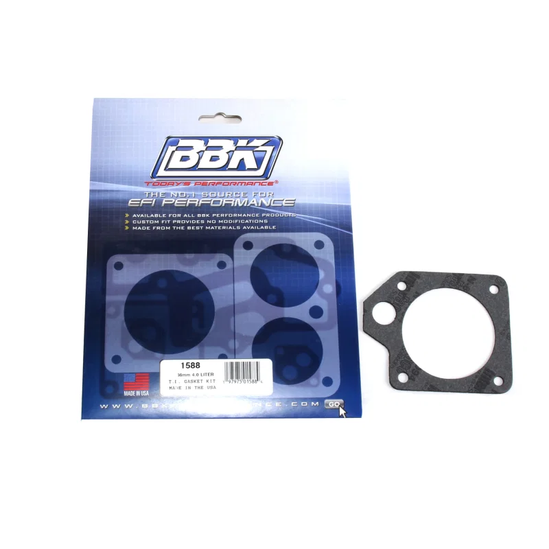 BBK 1588, 89-02 Ford Ranger Explorer 4.0 66mm Throttle Body Gasket Kit