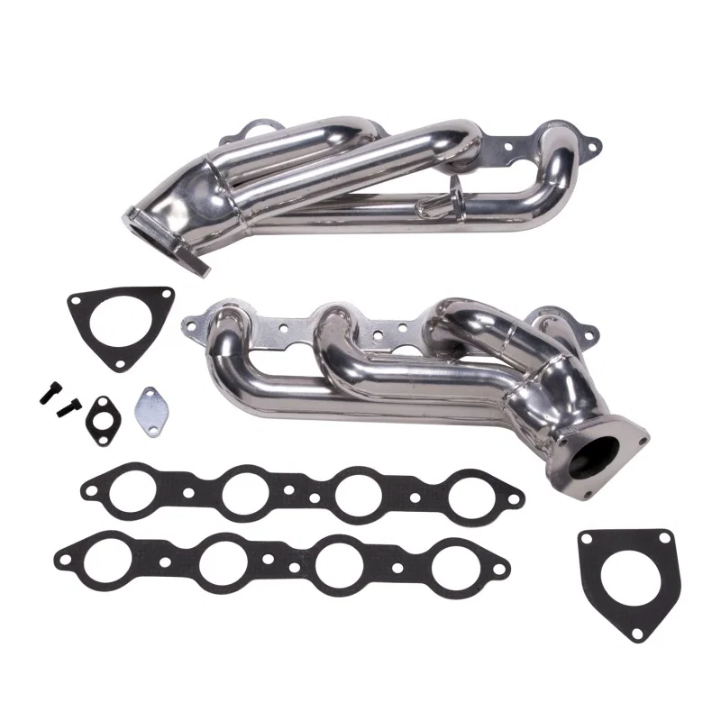 BBK 40060, 99-04 GM Truck SUV 6.0 Shorty Tuned Length Exhaust Headers - 1-3/4 Silver Ceramic