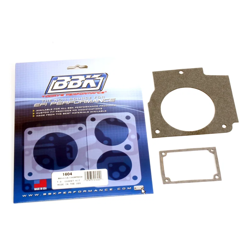 BBK 1604, 98-03 Camaro Firebird LS1 80mm Throttle Body Gasket Kit