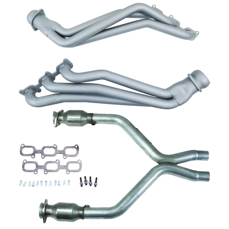 BBK 16421, 11-14 Ford Mustang V6 1-3/4 Long Tube Headers w/High Flow Catted X-Pipe (Ti Ceramic)