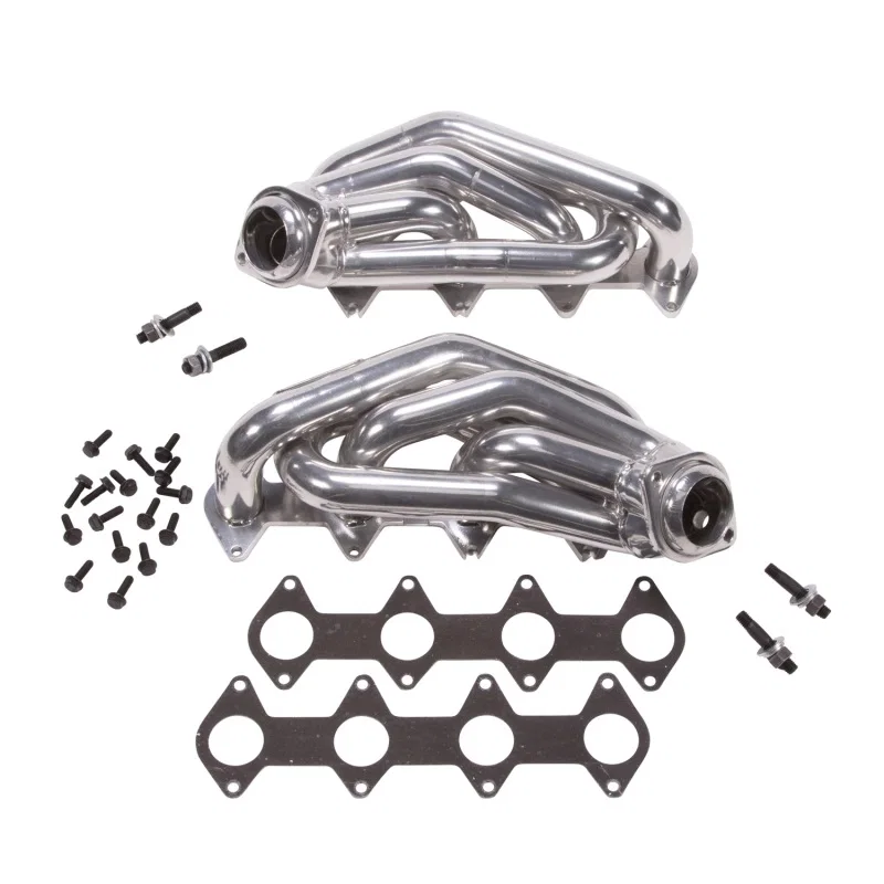 BBK 16120, 05-10 Mustang 4.6 GT Shorty Tuned Length Exhaust Headers - 1-5/8 Silver Ceramic