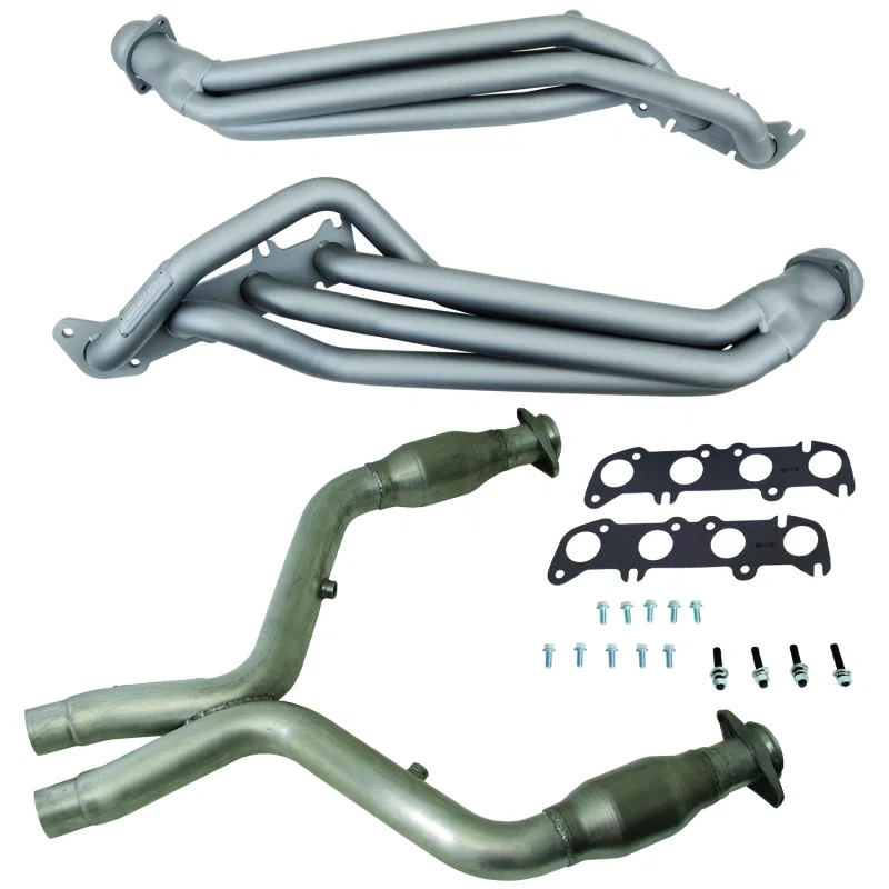 BBK 16331, 11-14 Ford Mustang GT 1-3/4 Long Tube Headers w/High Flow Catted X-Pipe (Ti Ceramic)