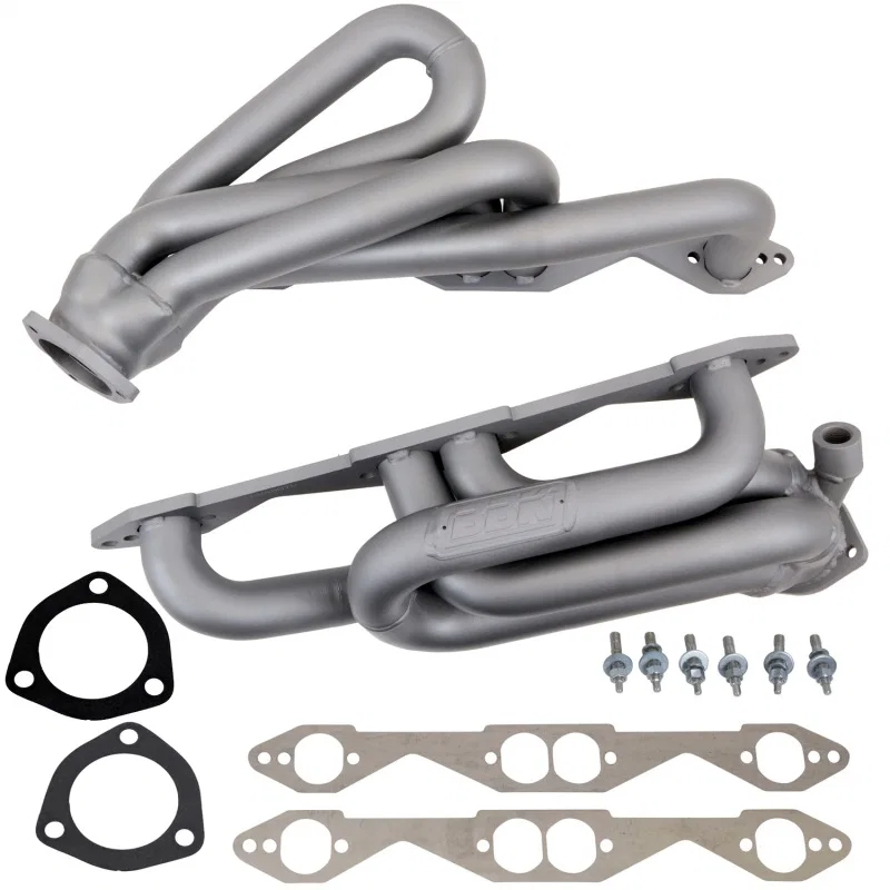 BBK 4007, 96-98 GM Truck SUV 5.0 5.7 Shorty Tuned Length Exhaust Headers - 1-5/8 Titanium Ceramic