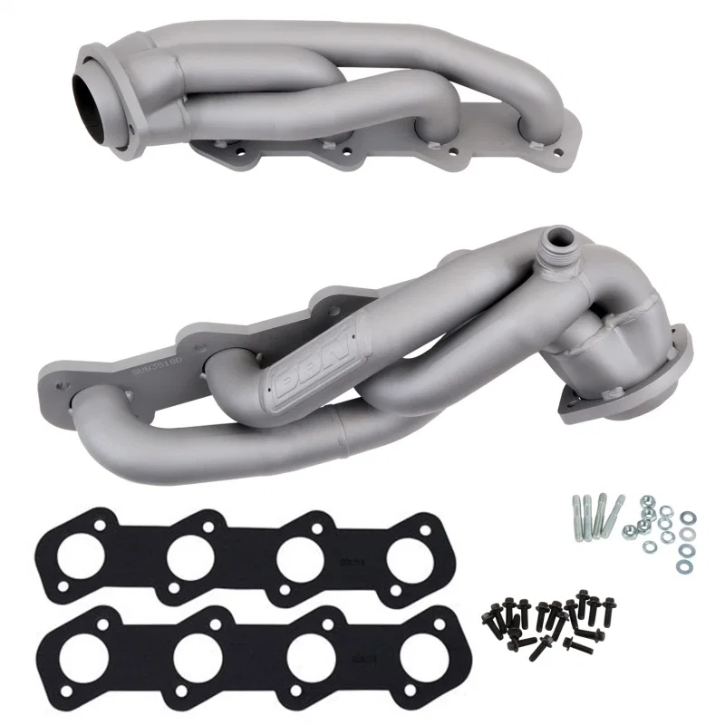 BBK 3518, 99-03 Ford F Series Truck 5.4 Shorty Tuned Length Exhaust Headers - 1-5/8 Titanium Ceramic
